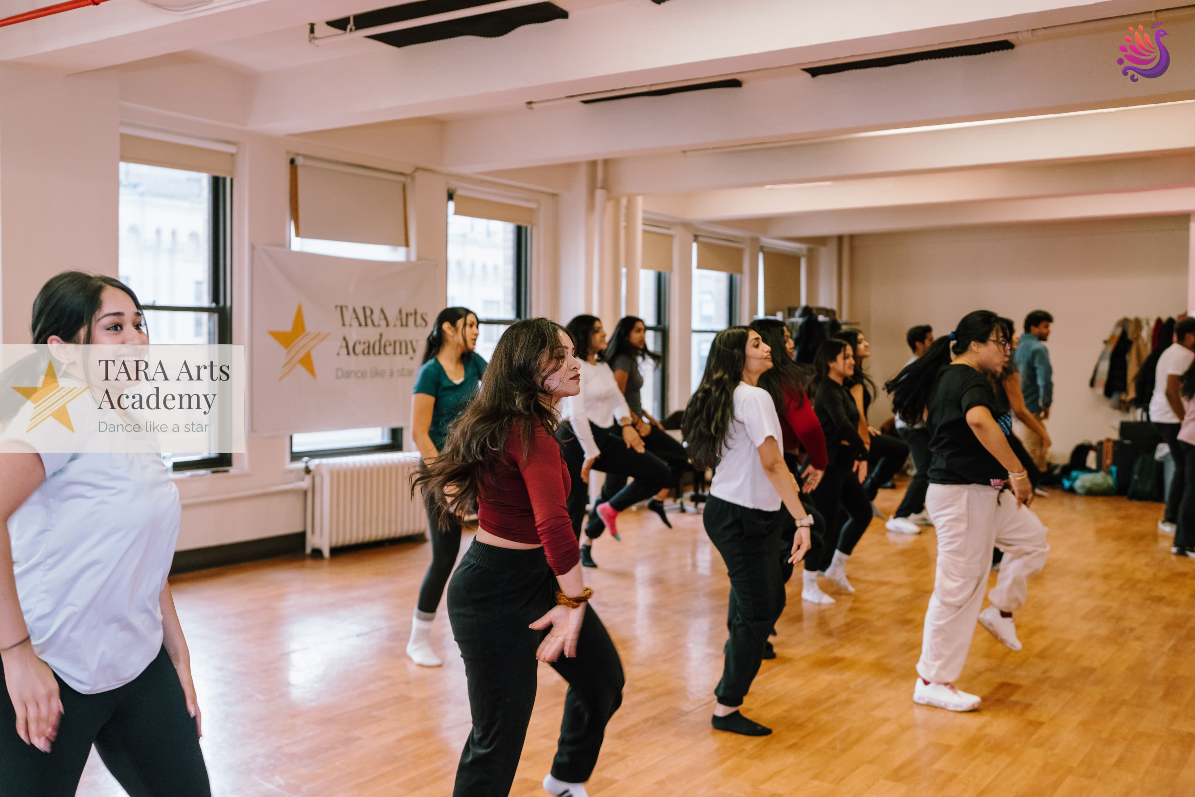 Dance workshop image showing the event in motion